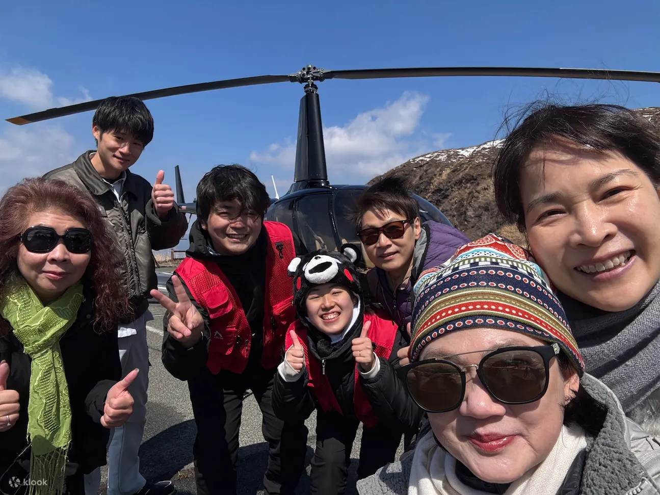 阿苏火山直升机观光体验