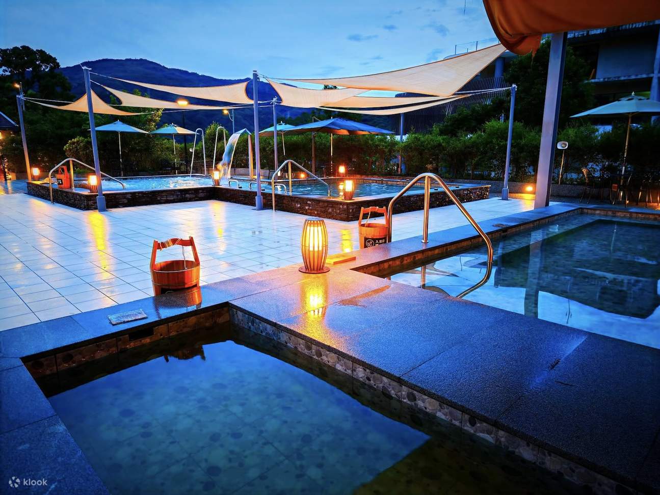 Taoyuan: Luofu Hot Spring - Open-air Hot Spring SPA (Northern Cross ...