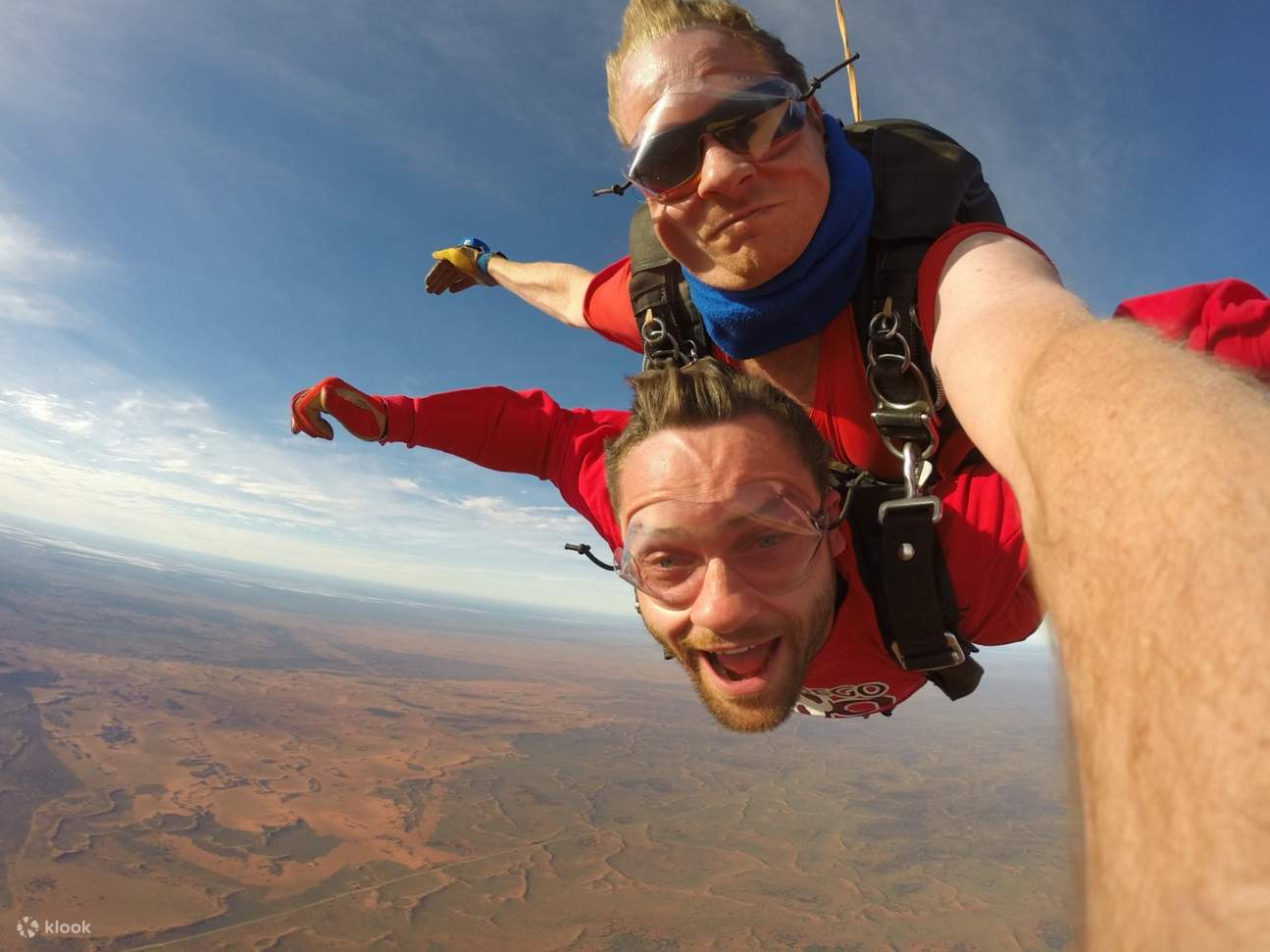 Skydiving Experience in Uluru Klook Australia