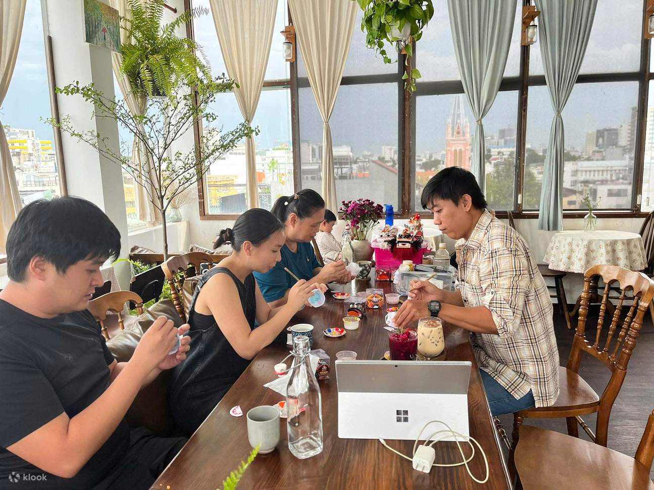 Mini lion head decoration workshop and story of lion dance