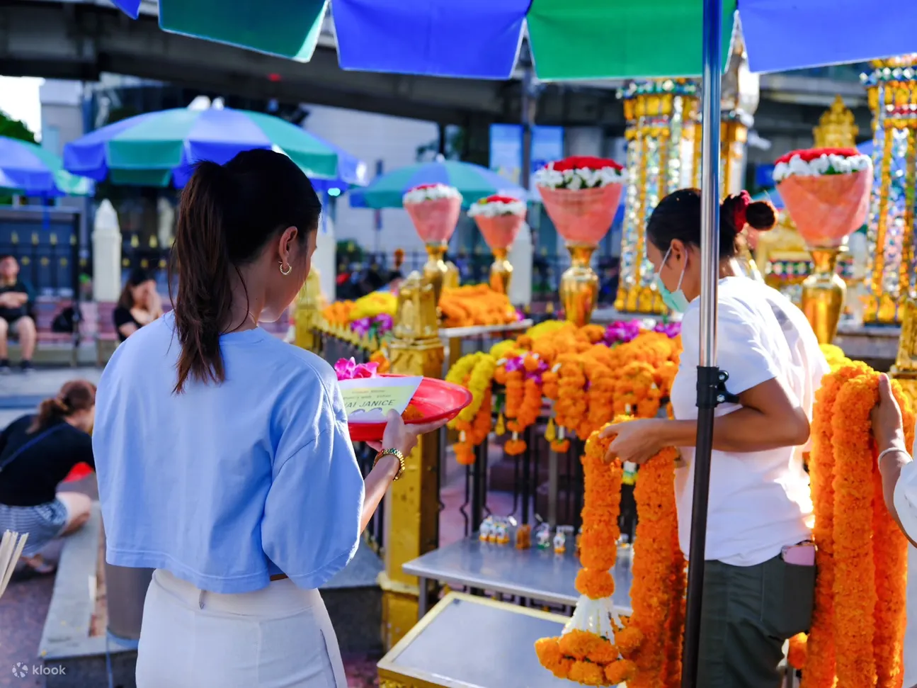Bangkok Erawan Shrine Make a wish or Votive Online Service