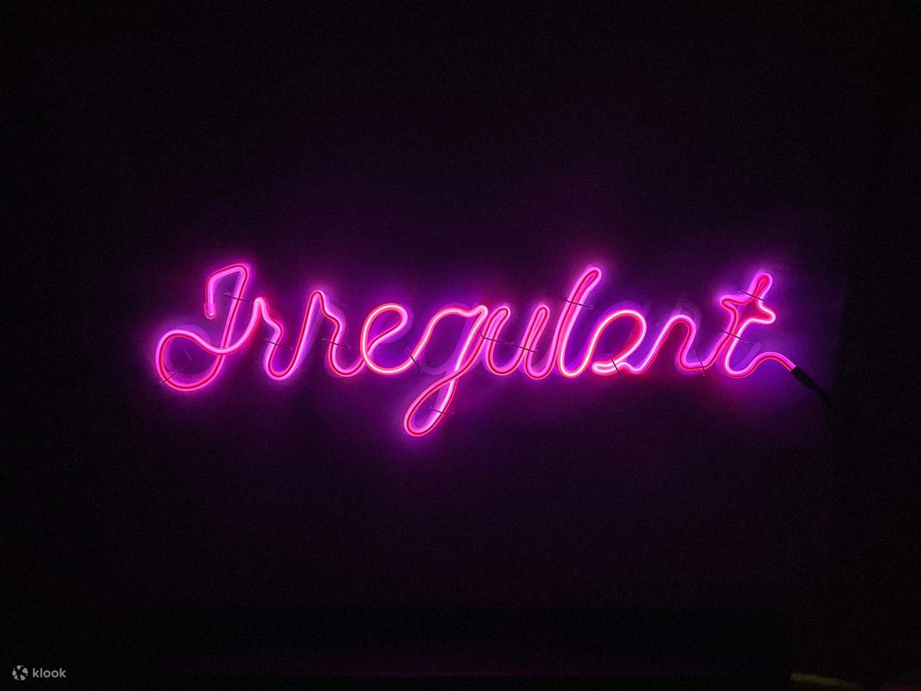 IRREGULart-Tsim Sha Tsui-Laboratorio artistico di luci al neon fredde