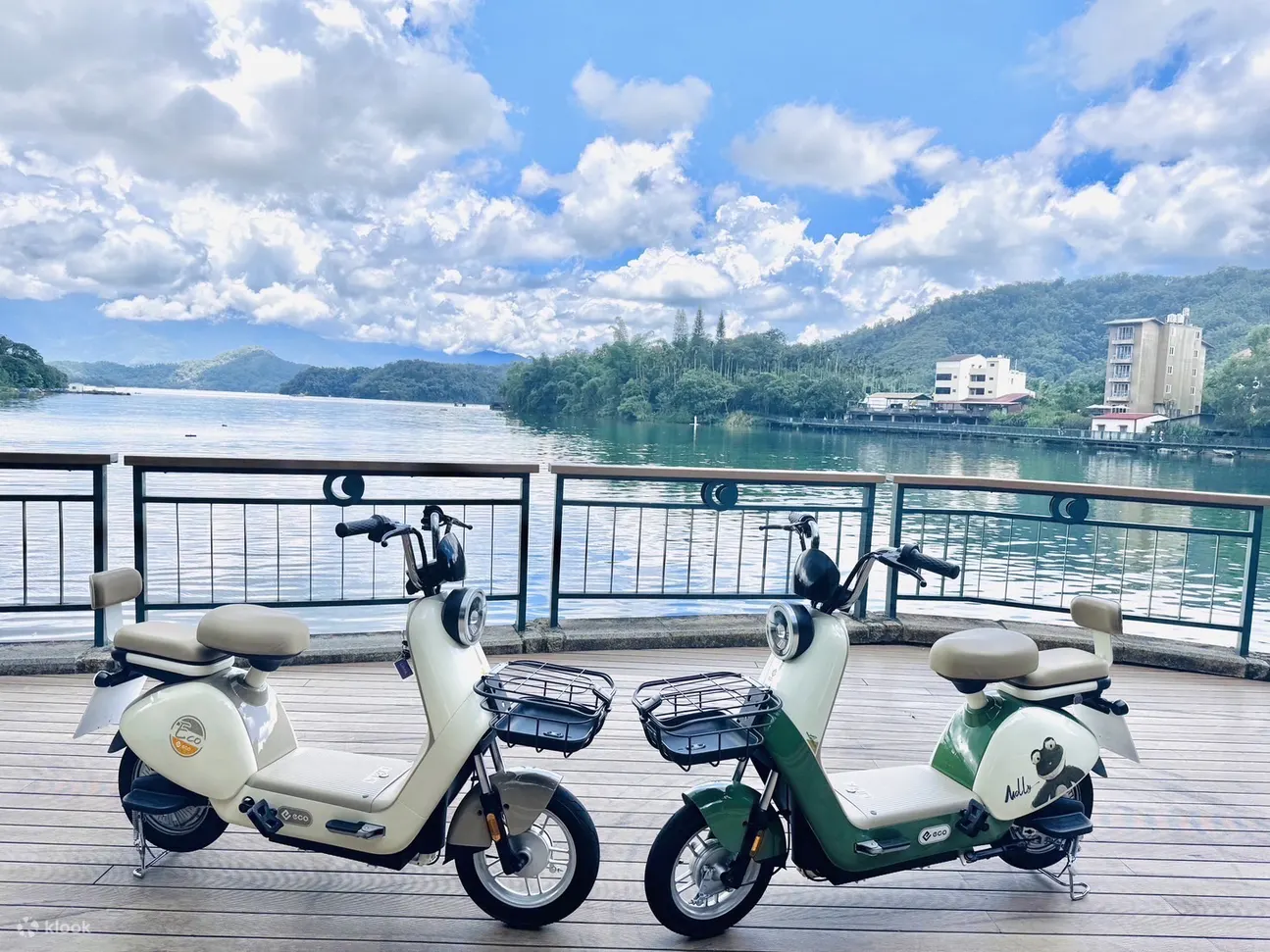 日月潭：踮小二自行车＆乘船一日体验