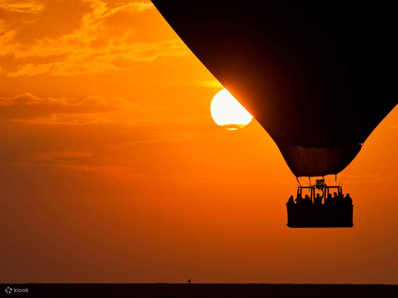 熱気球サンセット