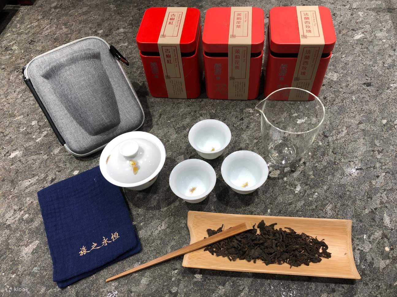 travel tea set di Wing Yuen Tea House di Central