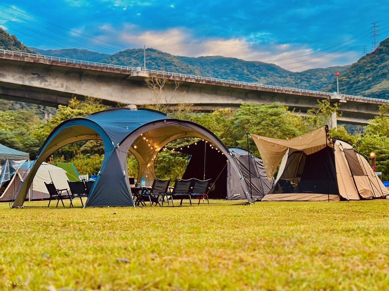 Yilan : Camping de luxe sans tente à Dongao