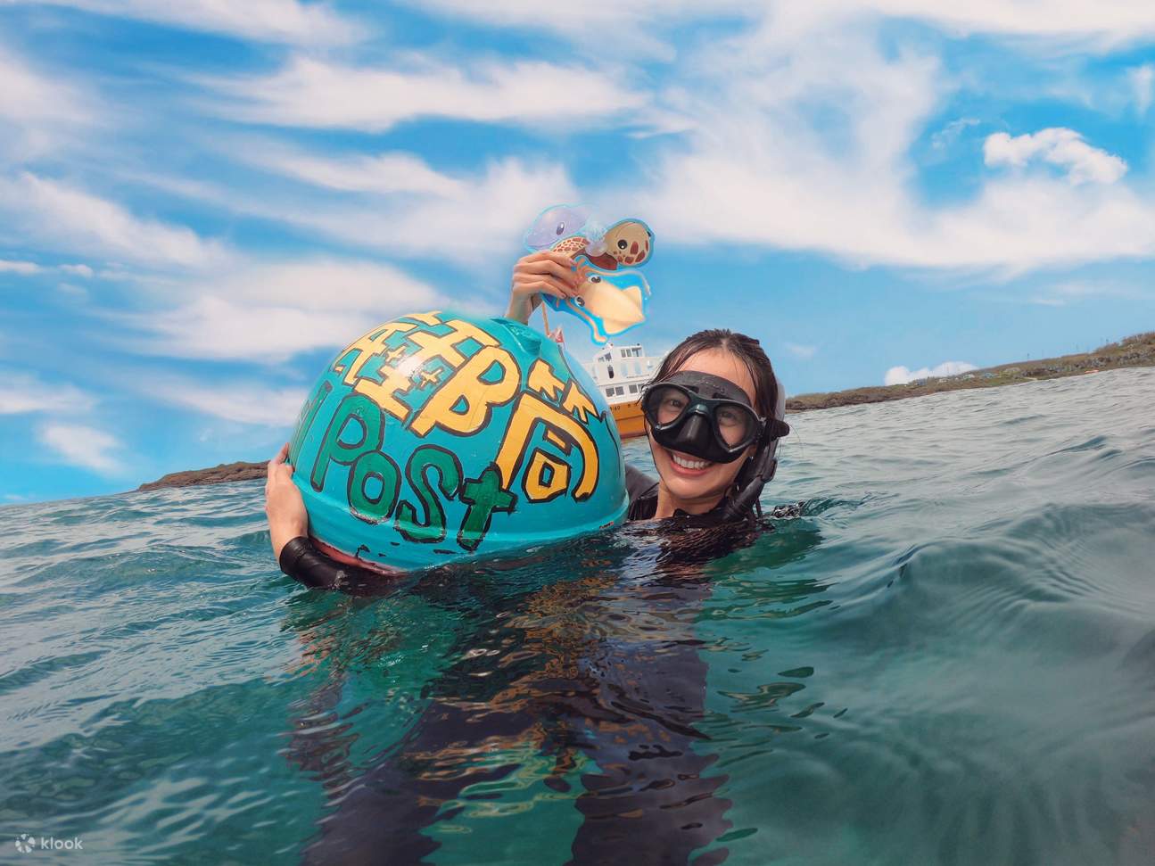 Snorkeling alla cassetta postale sottomarina di Penghu