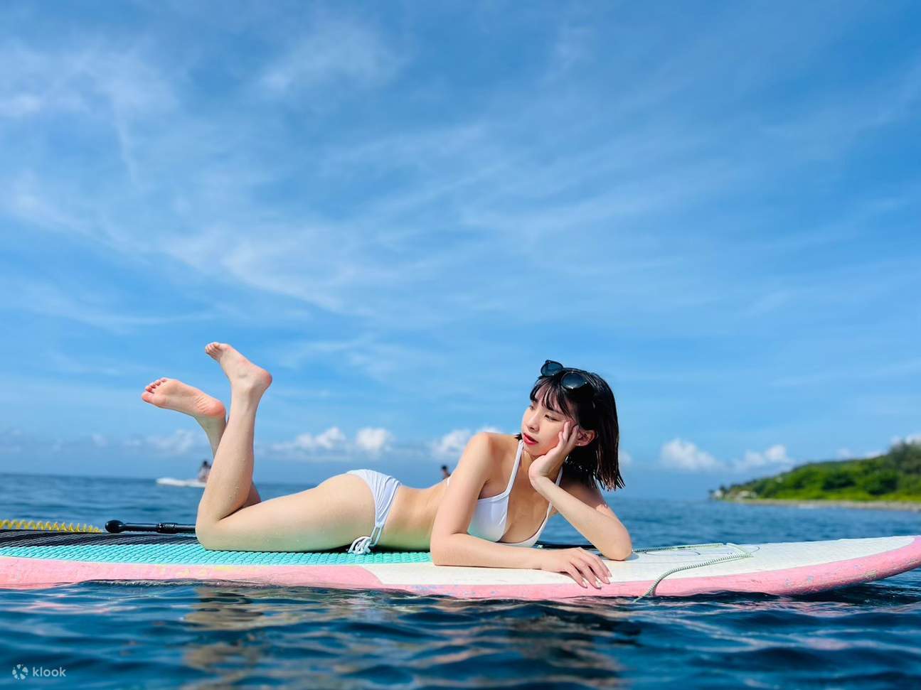 屏東: 小琉球 カニ社長 - カヌー / 透明カヌー / SUP (写真撮影とドローン撮影付き)