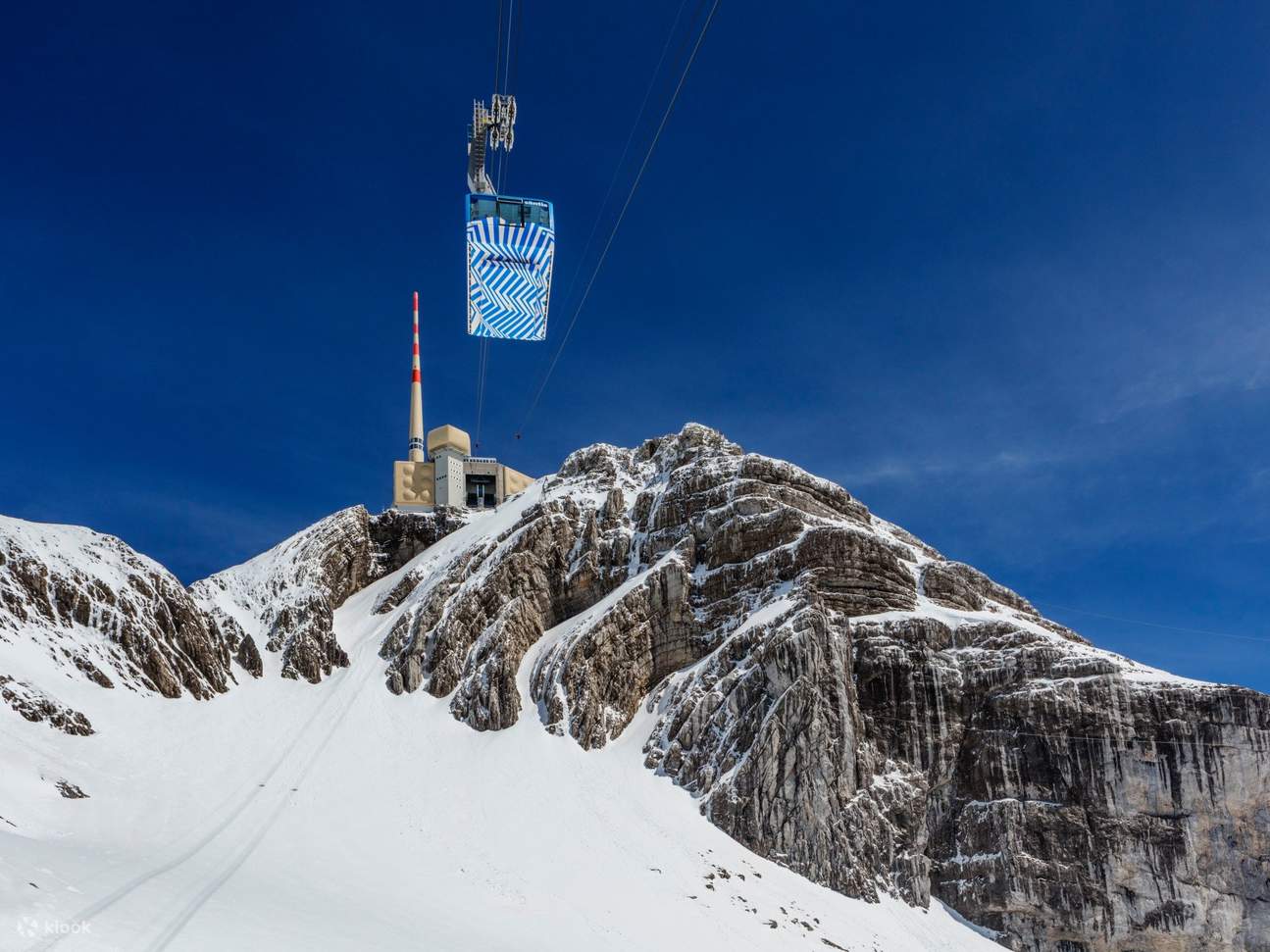 Tiket Santis Cable Car di Swiss