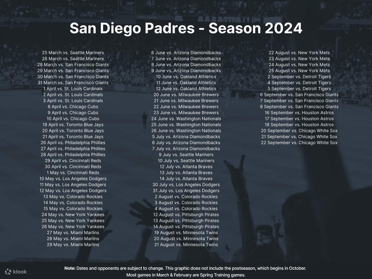 San Diego Padres Baseball Game Tickets at Petco Park Klook