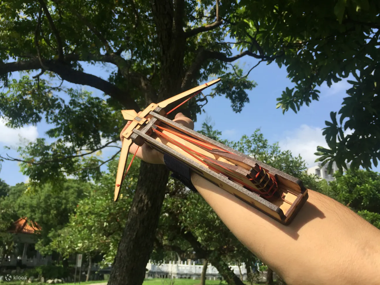 【现场体验】橡皮筋枪研究社：十字袖枪