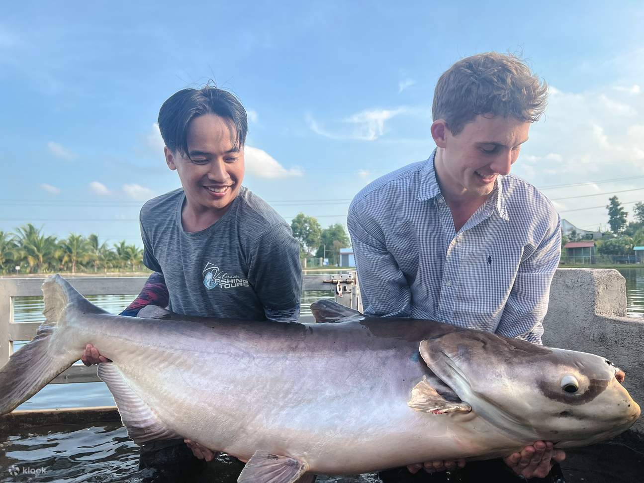 Excursion privée d'une journée pêche aux monstres géants au départ d'Hô Chi Minh-Ville