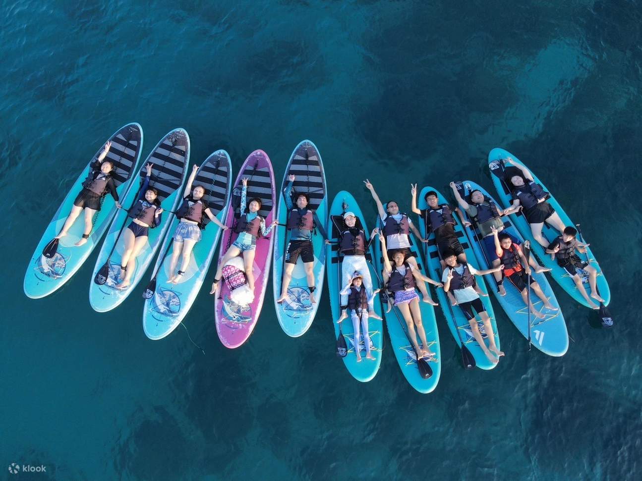 Pingtung｜Kenting Whale Latitude Marine Club｜Esperienza SUP・SUP trasparente・Foto aerea in omaggio