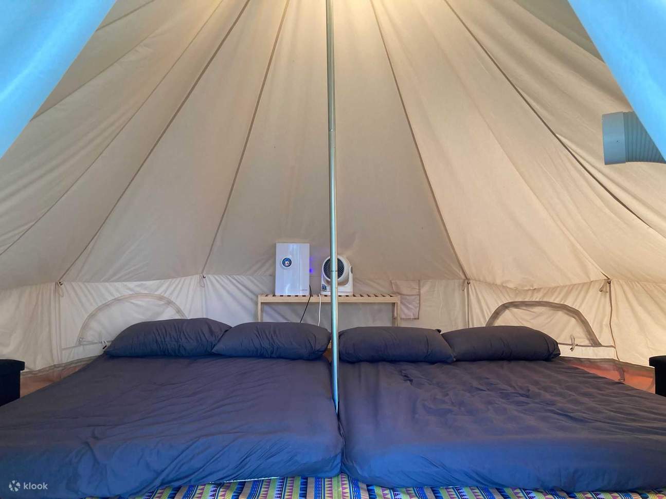 Camping in New Taipei｜Sanzhi Old Farmer Farm｜Tempelzelt・Campingwagen-Erlebnis