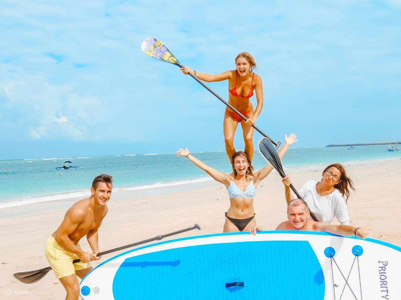 家庭 SUP 立槳課程