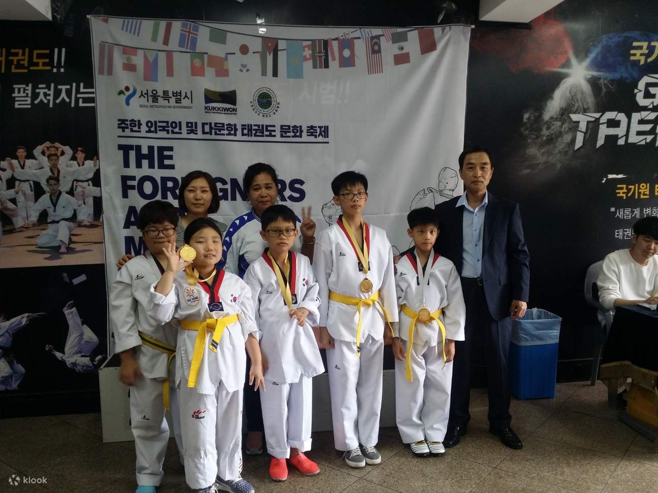 COURS DE TAEKWONDO À SÉOUL - JOURNÉE UNIQUE