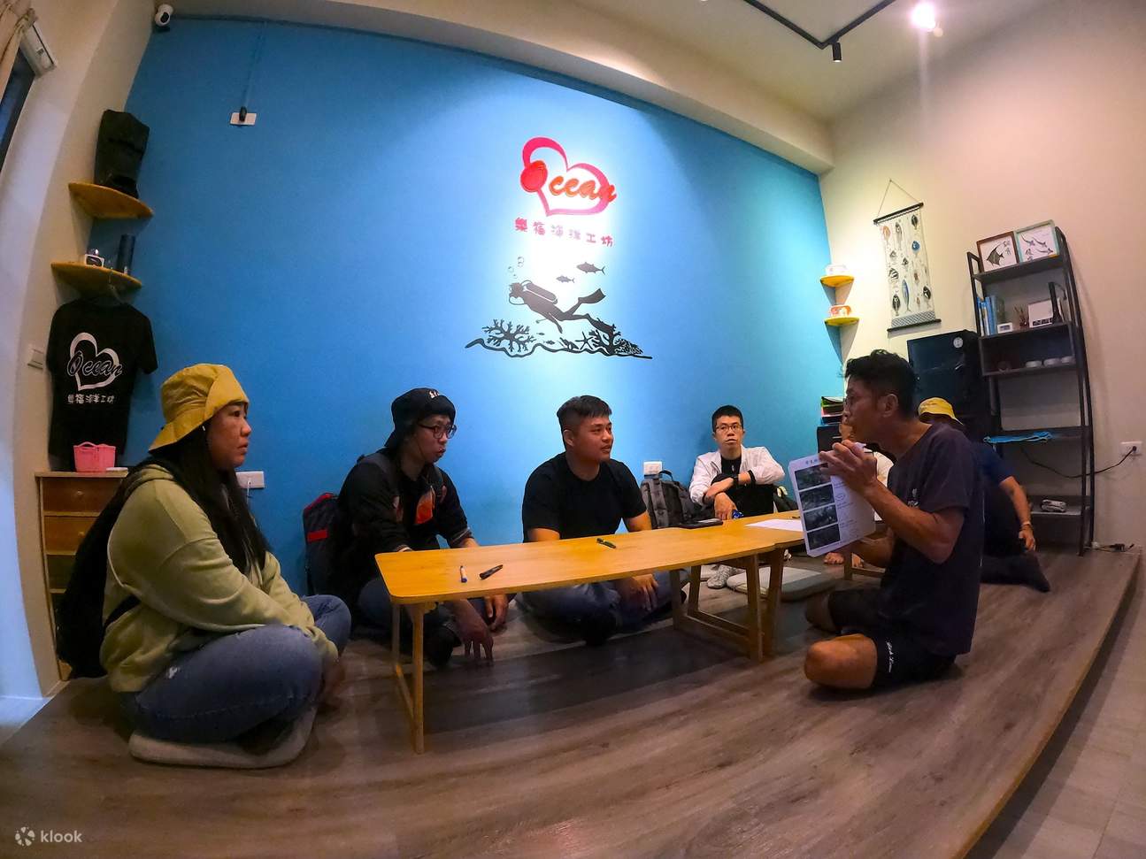 澎湖潜水: 乐福海洋工坊珊瑚海洋花园 - 体验潜水