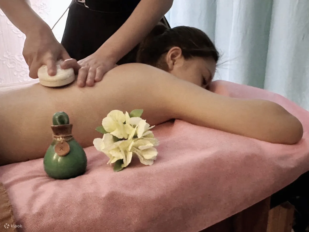 婕睎美学spa 国宝能量热按摩