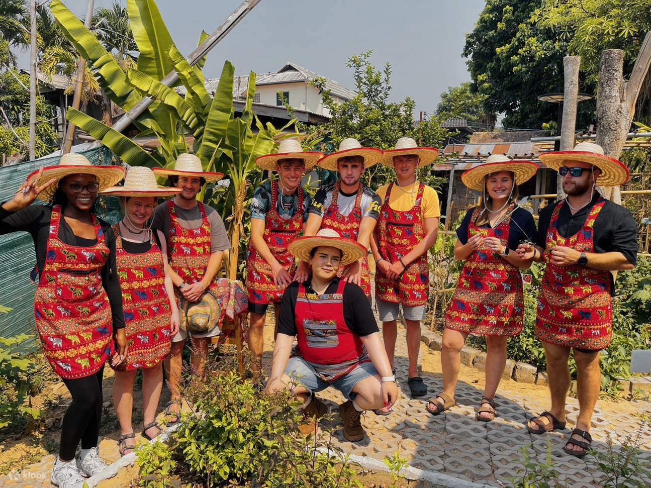 泰式鄉村烹飪課程，含集市和香草園之旅