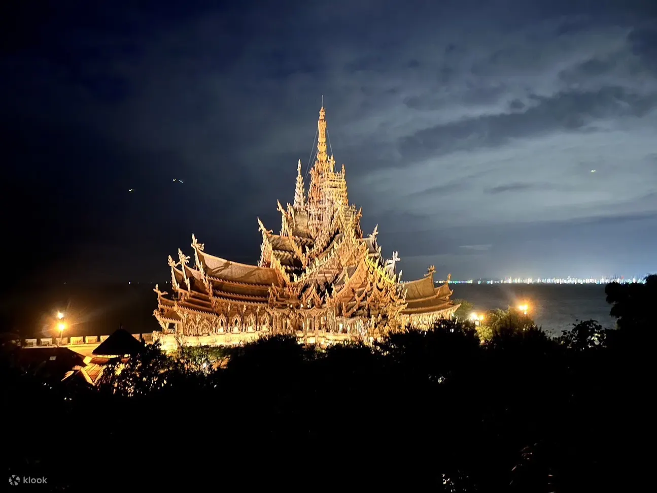 Sanctuary of Truth at Night