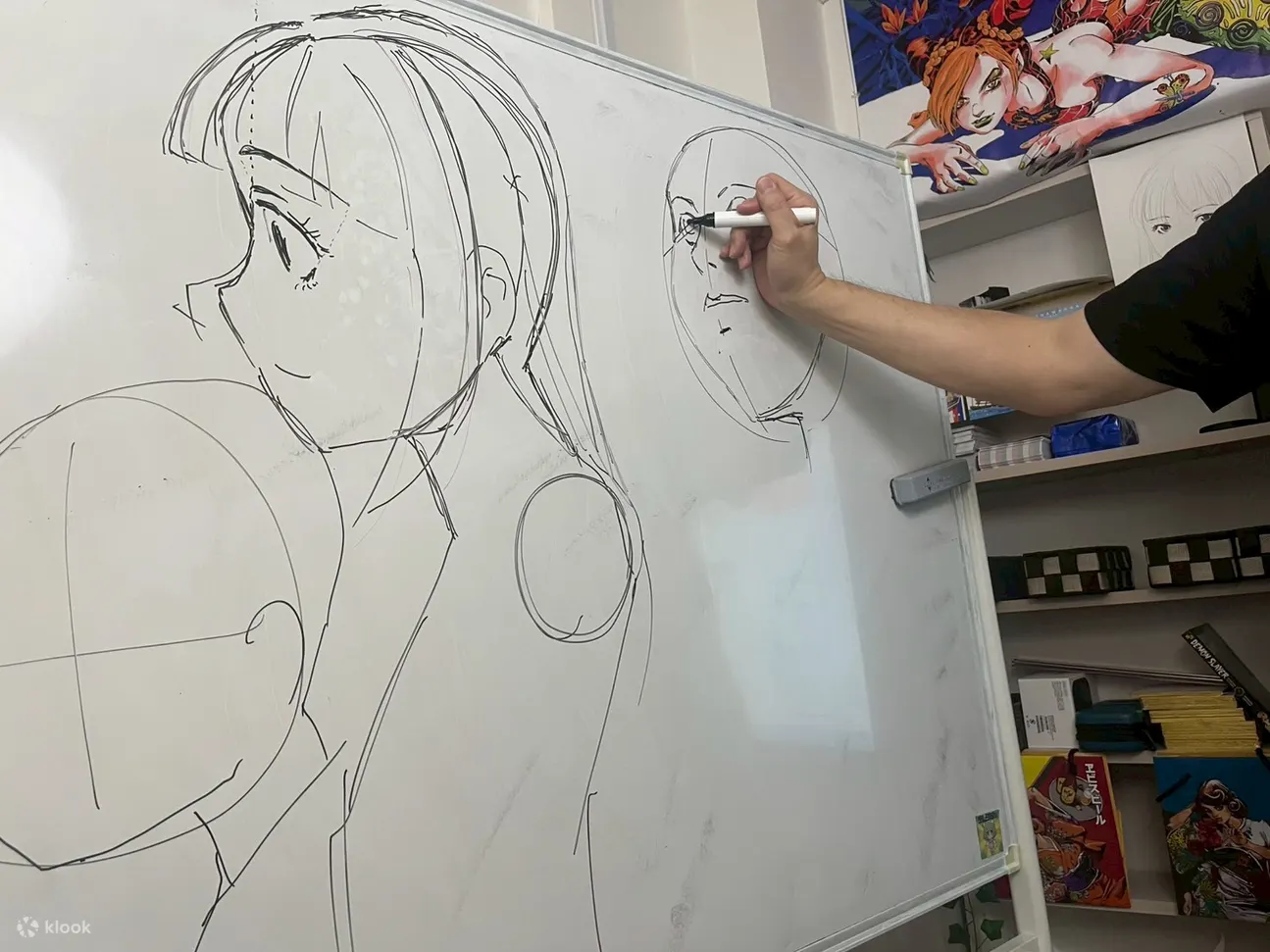 与著名专业漫画家一起制作漫画的经历（池袋）
