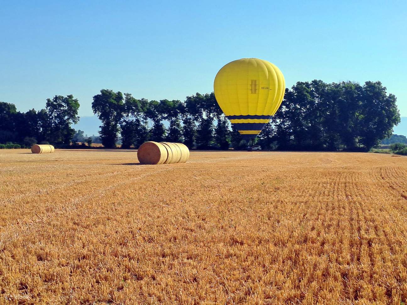 Naik belon udara panas dengan pilihan pengambilan dari Barcelona