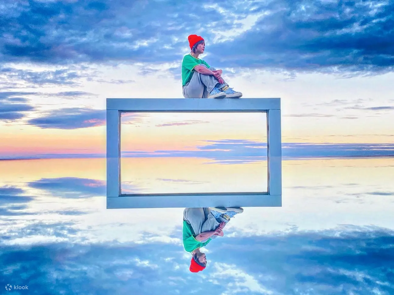 花莲: 七星湾沙滩车-天空之镜