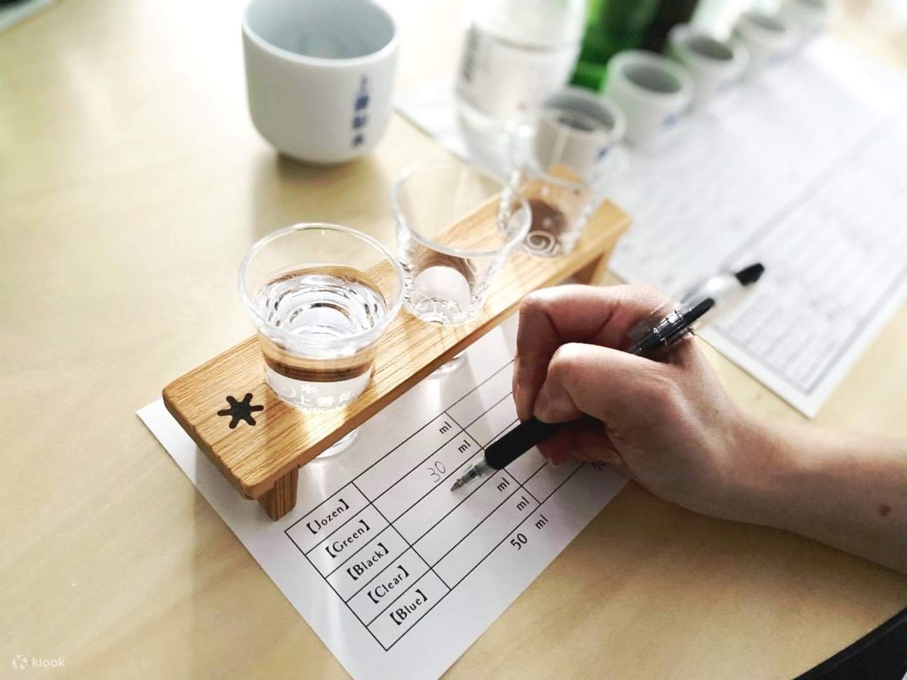 Pengalaman Mencampur Sake