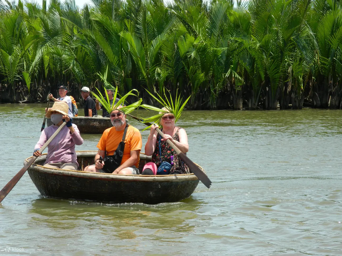 chèo thuyền rừng dừa cẩm thanh