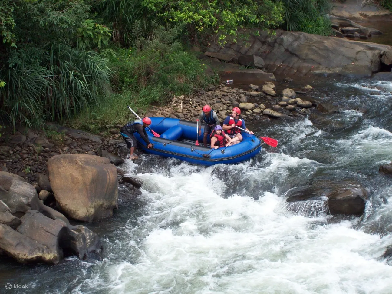 白水漂流 kitulgala