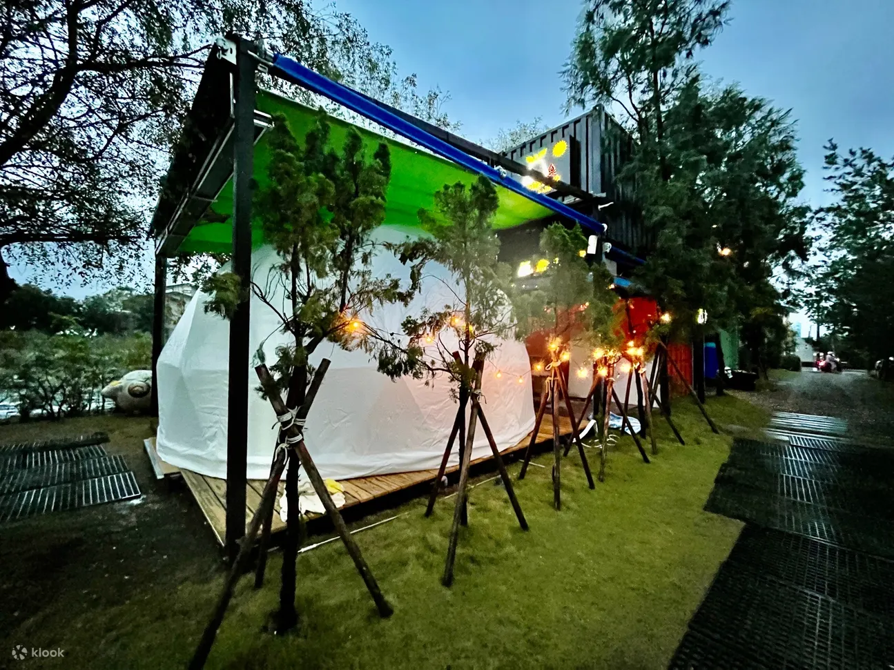 宜兰露营｜免装备露营．景观木屋