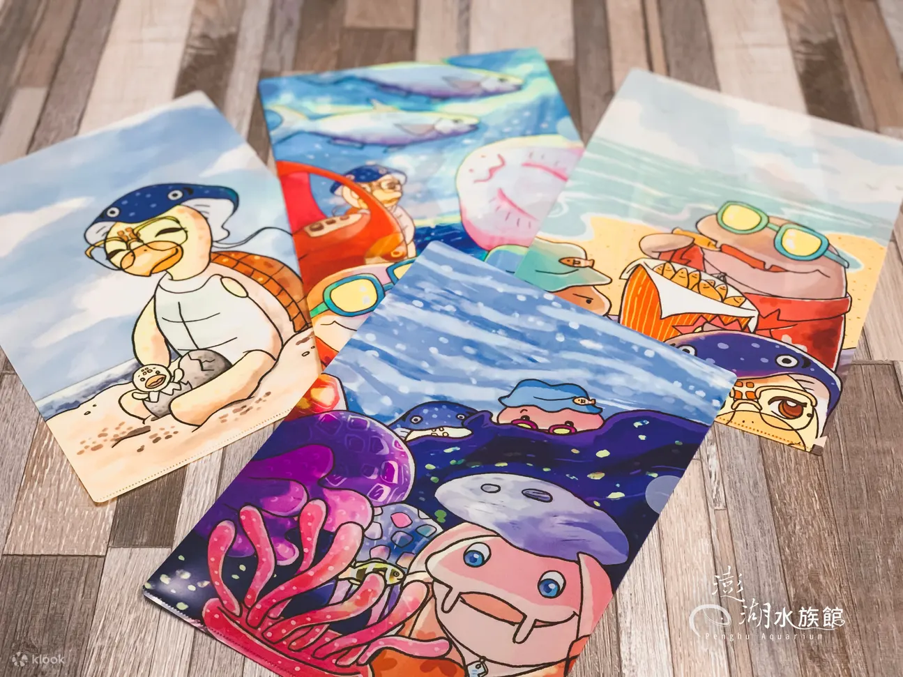 Book a Super Value Duo Package to receive a Penghu Aquarium exclusive L-shaped folder as a souvenir of your trip!