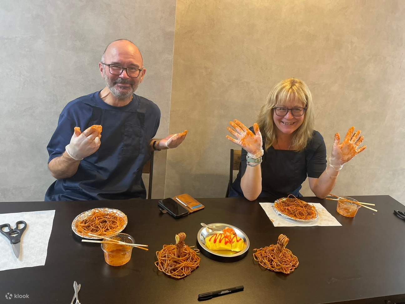 Cafetería de creación de muestras de alimentos en Asakusa, Tokio