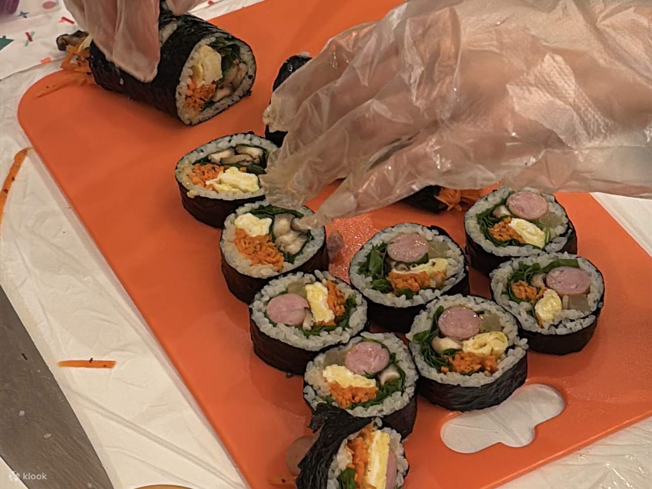 制作您自己的韩式紫菜包饭：正念烹饪课程