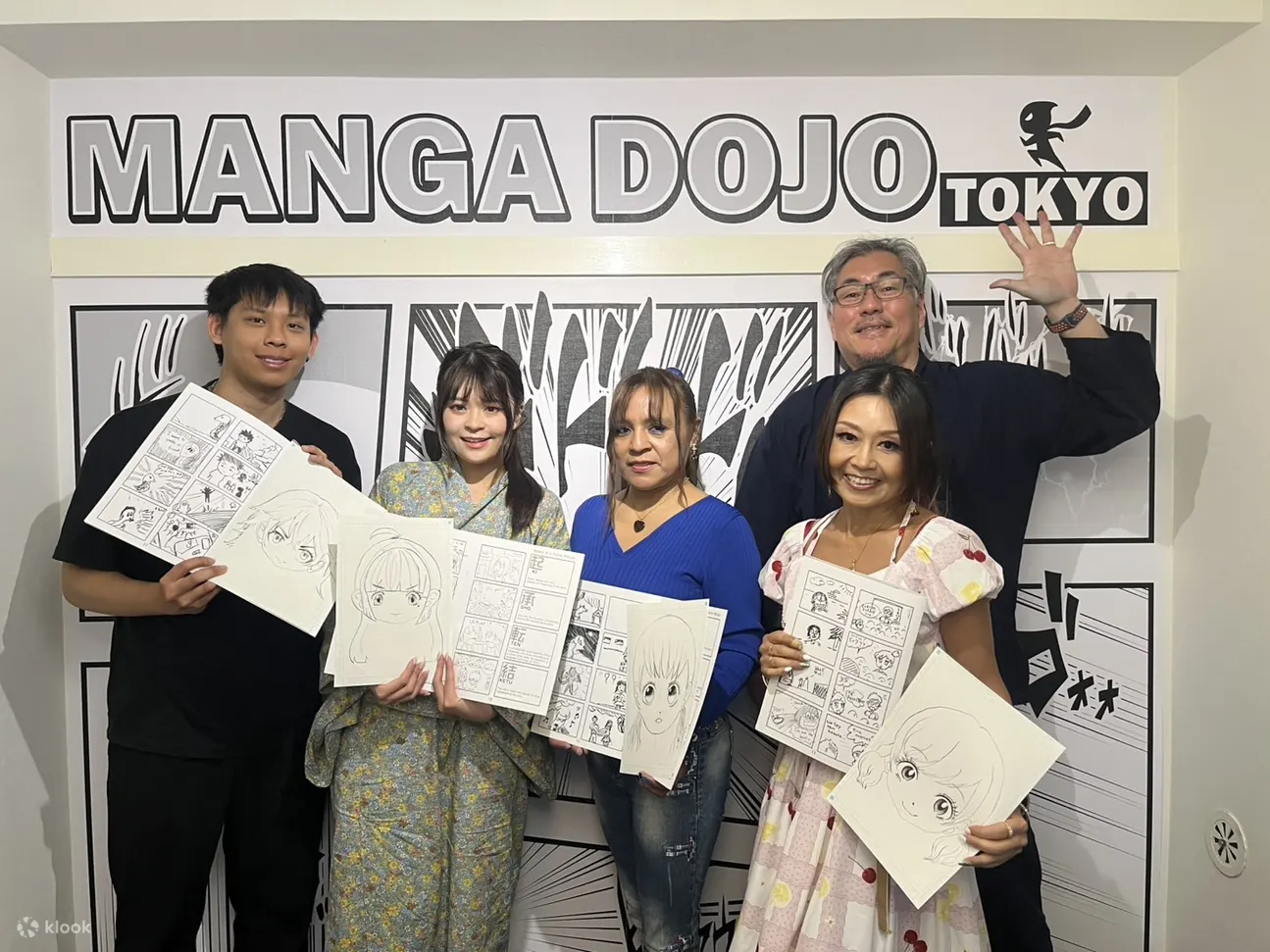 与著名专业漫画家一起制作漫画的经历（池袋）
