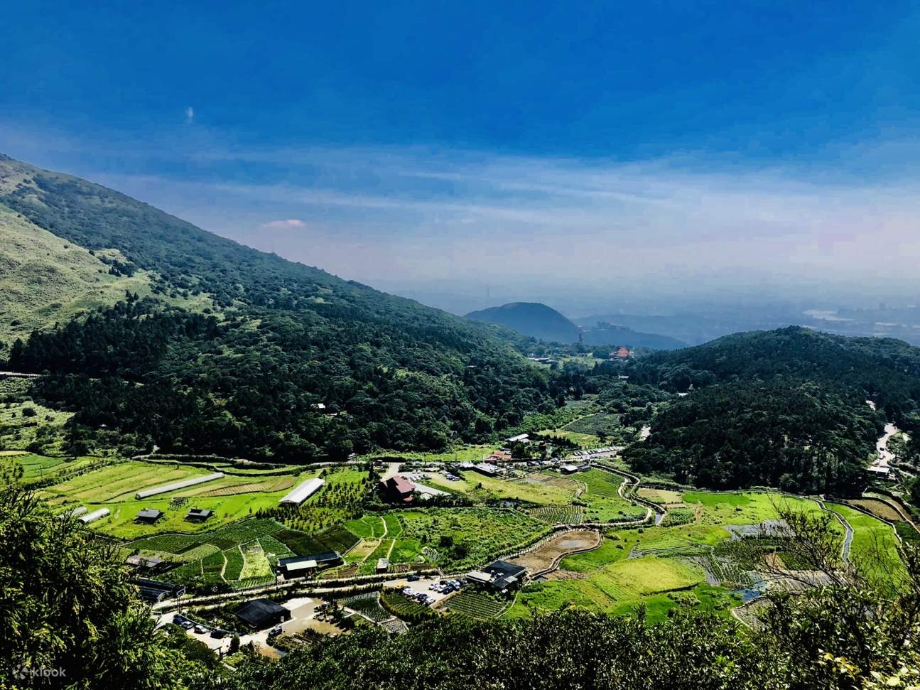 panoramic view yangmingshan private car charter