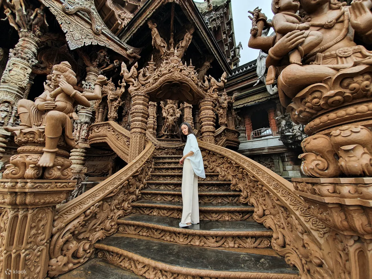 真理圣殿楼梯