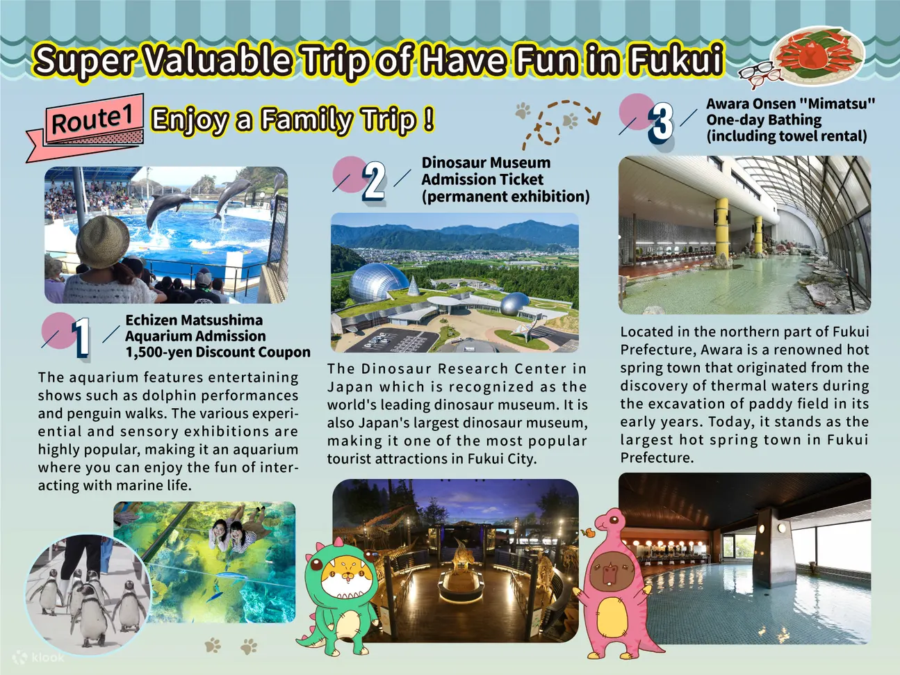 Have Fun in FUKUI Pass (1 Week Free Pass)