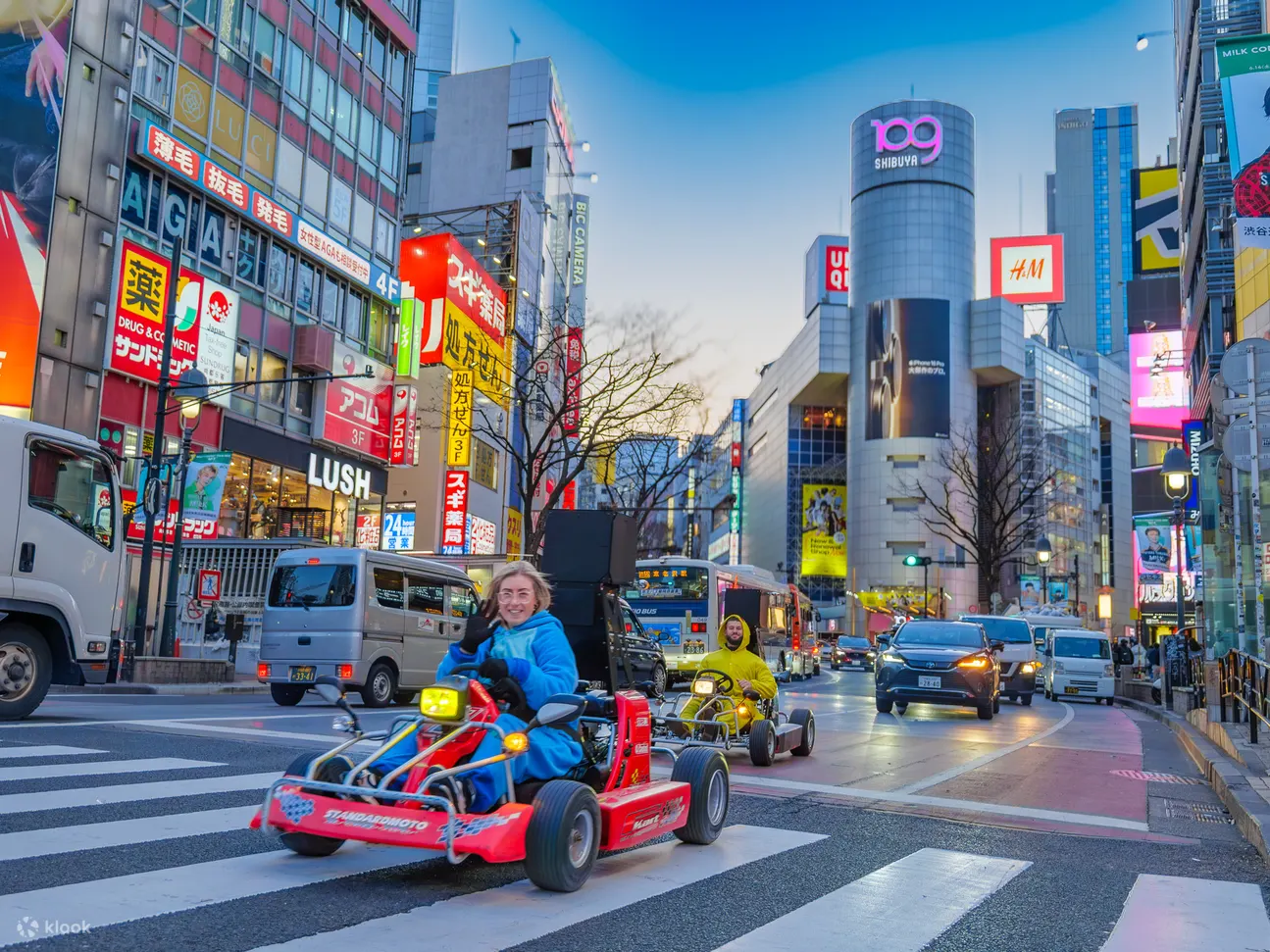 涩谷卡丁车体验（Akiba Kart Shibuya 提供）