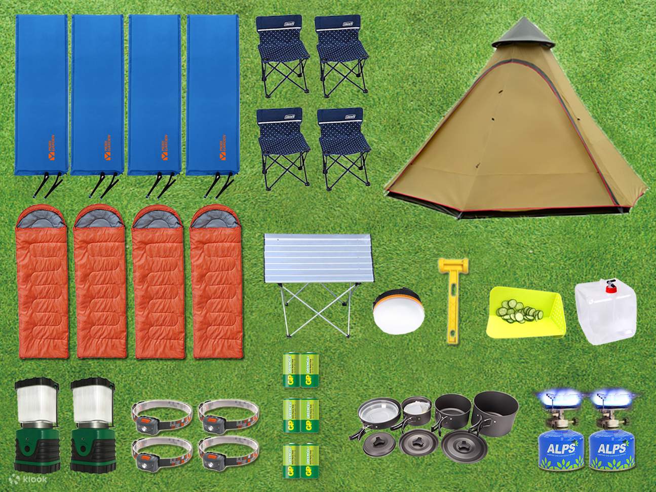 [October Happy Rewards] [Designated Campsite Direct Delivery] Gogo Camp