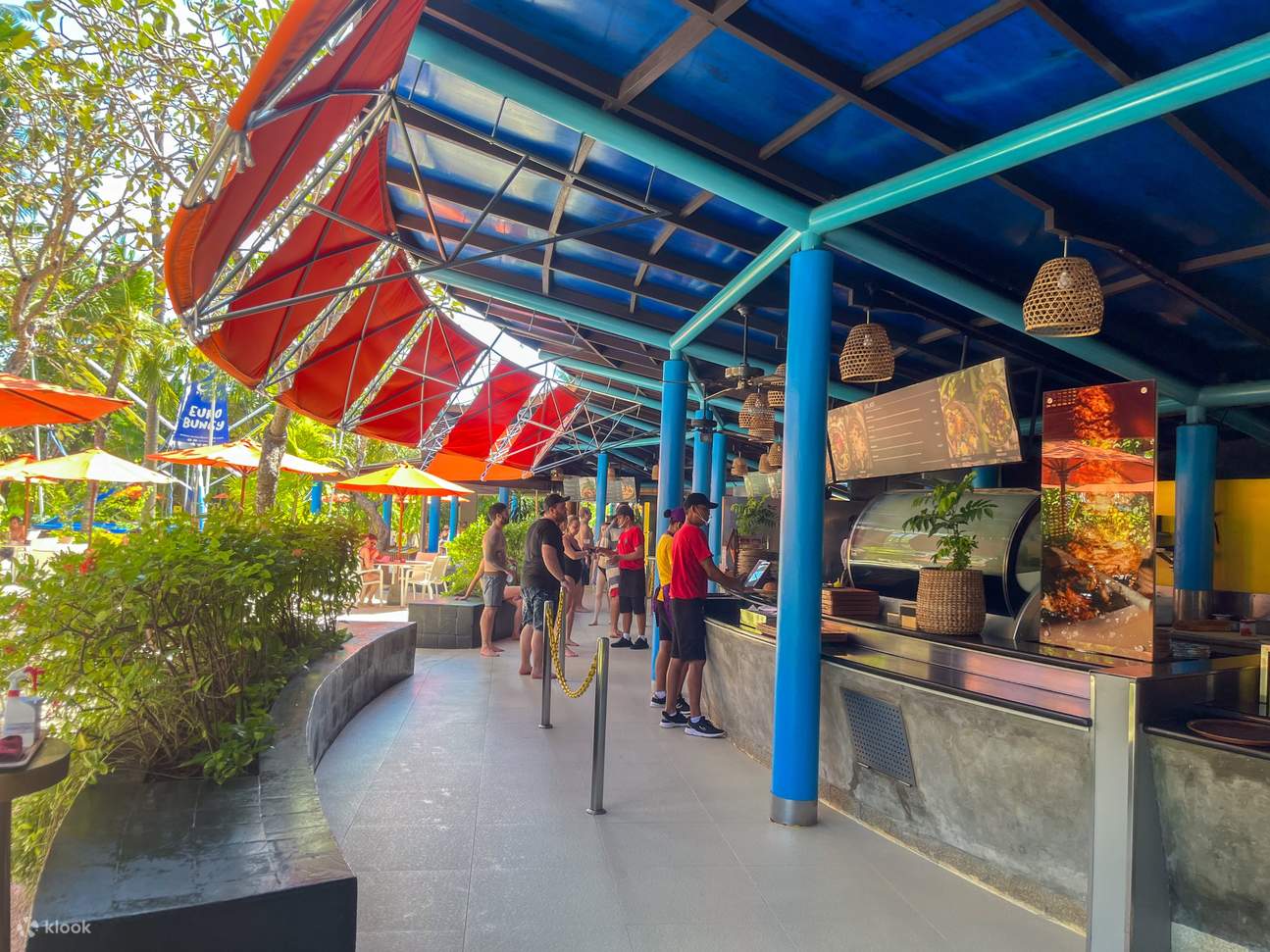 Imbissbereich Waterbom