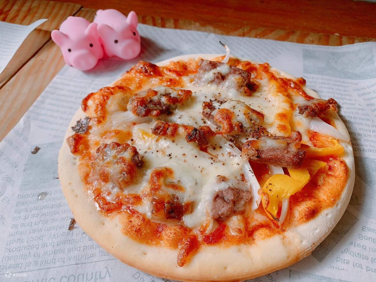 猪龍寨窯焼きピザDIY体験