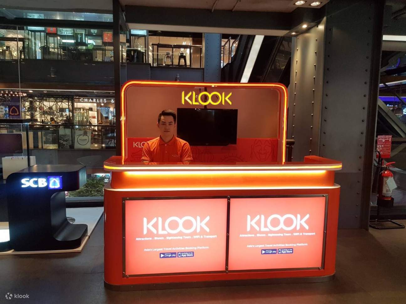 Klook Counter at Siam Center