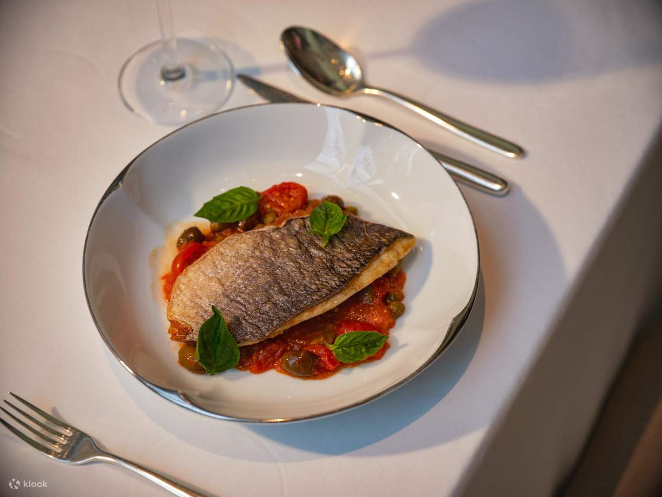 Italian Seafood at Embassy Room La Marina, Park Hyatt Bangkok