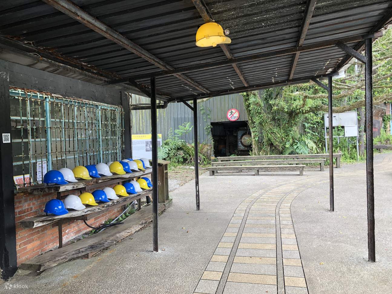 Point de rassemblement pour la visite guidée en chinois