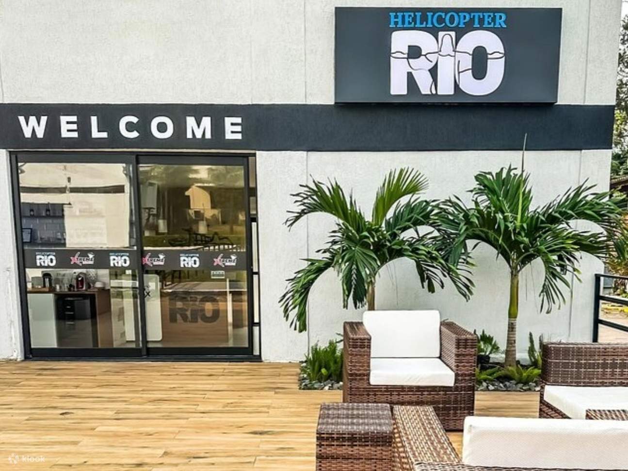 Besuchen Sie das Helicopterio Rio Büro in der Nähe von atemberaubenden Stränden und malerischen Abflugpunkten.