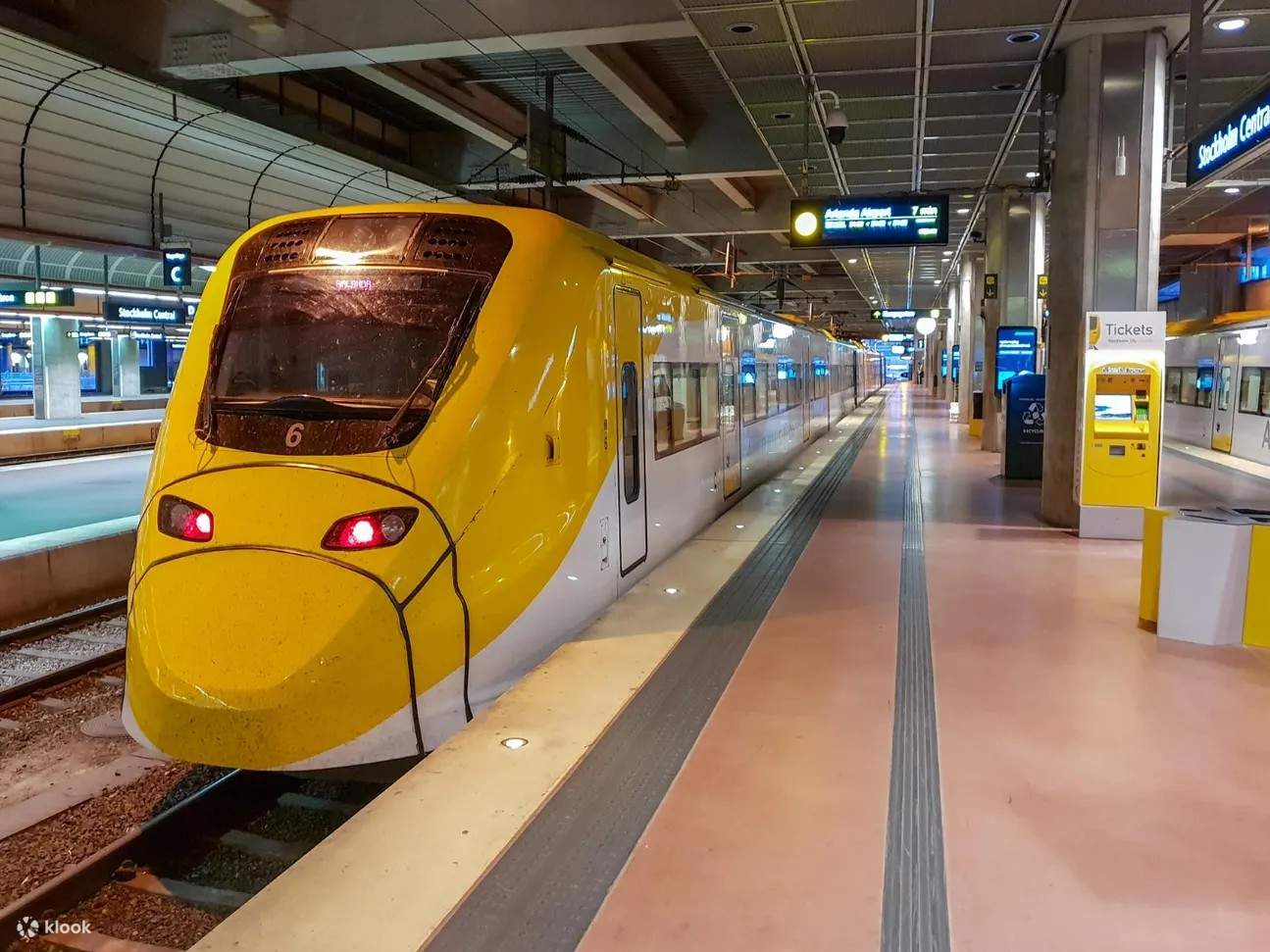 Shared Stockholm Arlanda Airport (ARN) Train Transfer by Arlanda Express -  Klook