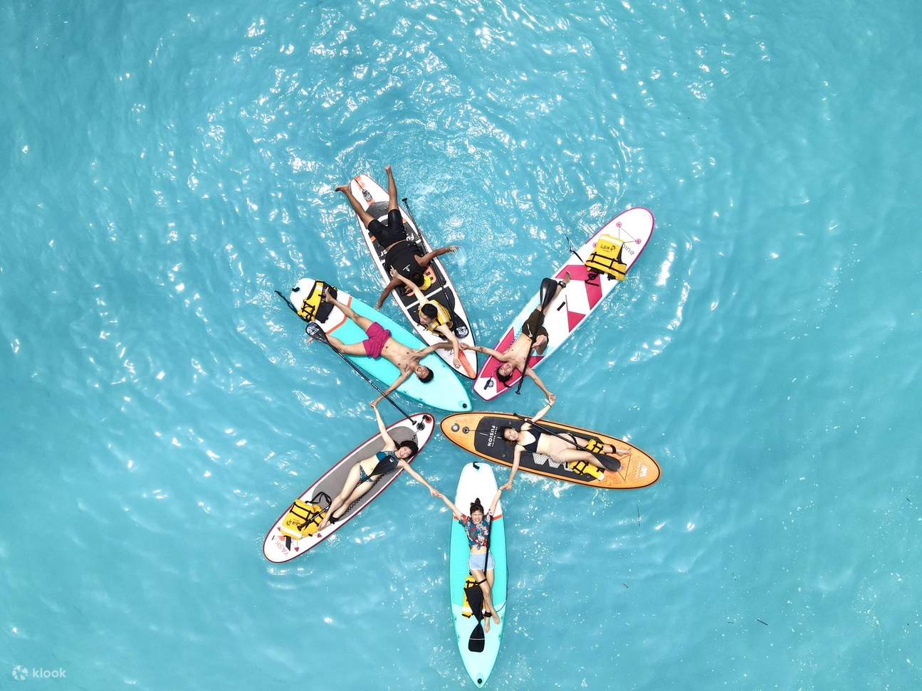 亀山島ミルク湖SUP体験｜烏石伝奇