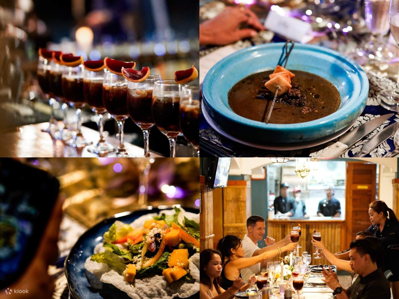 Experience Kasbar's limited-time 7-course meal with a refreshing glass of sangria and a dining experience you'll dream of constantly