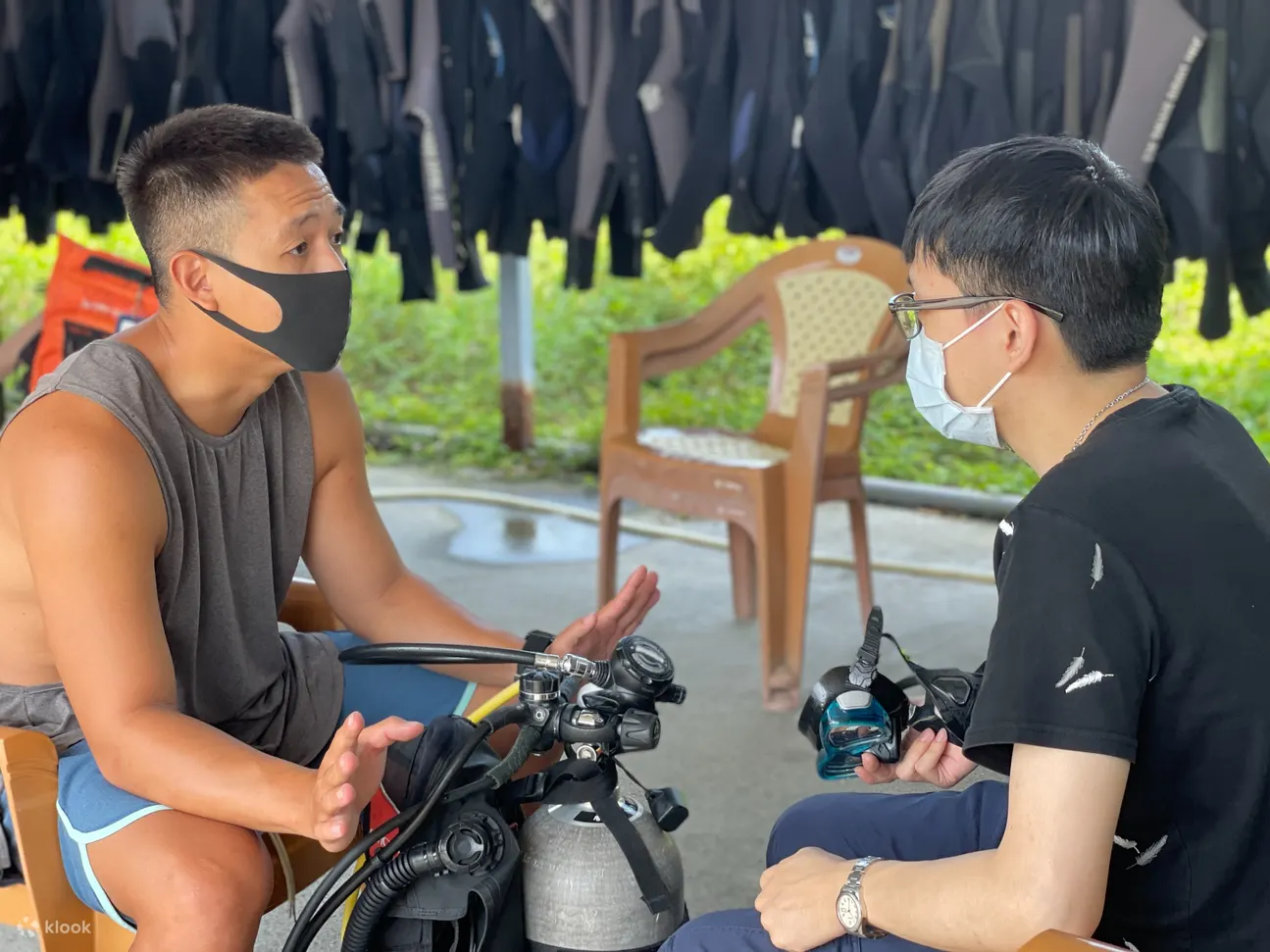 屏东: 小琉球居琉潜水-体验潜水&限时赠送全新面镜及修图服务